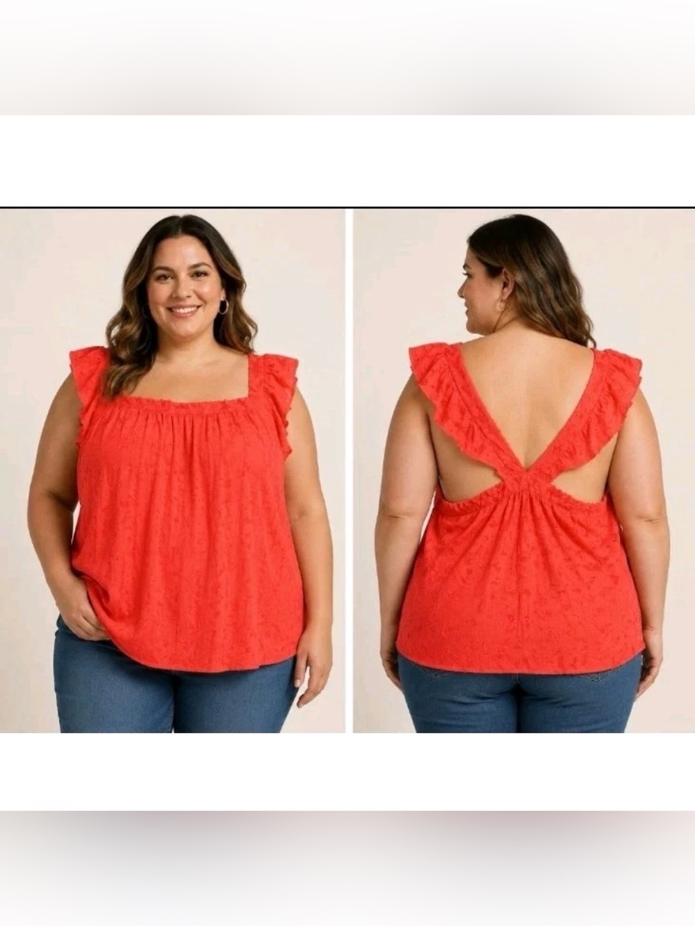 LC Lauren Conrad T Back Tank Top 2X